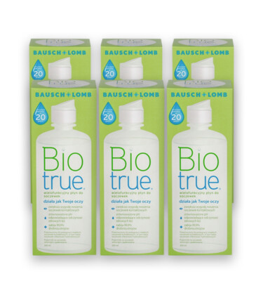 Biotrue 6 x 300ml Pflegemittel All-In-One von Bausch&Lomb