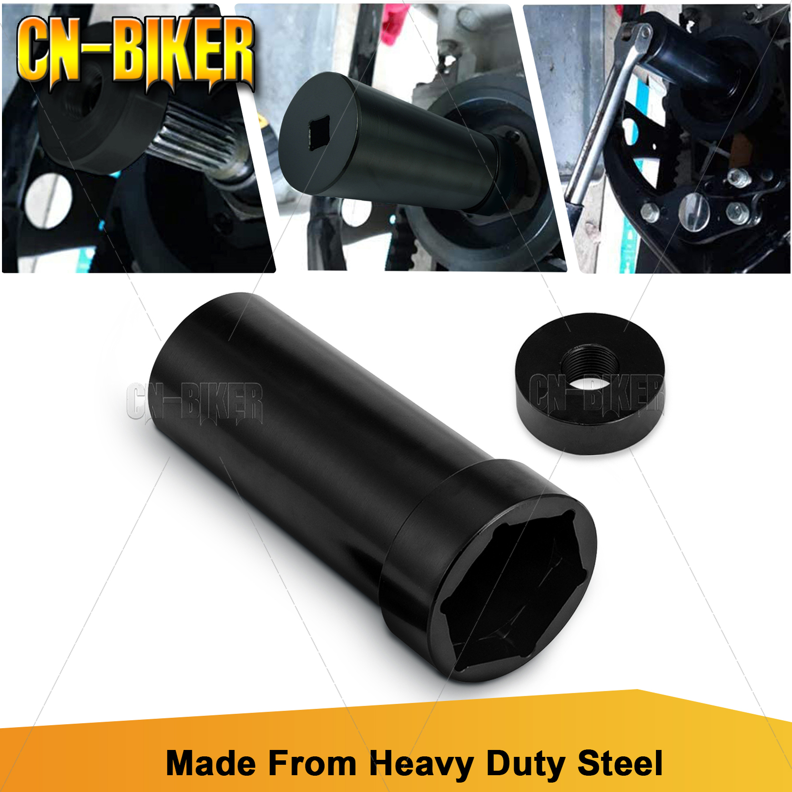 Mainshaft Sprocket Wrench Nut Tool For 3617 Harley Big Twin Cam Dyna