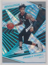 2018-19 Panini Revolution Cosmic 056/100 D'Angelo Russell #72 Nets Lakers NBA SP