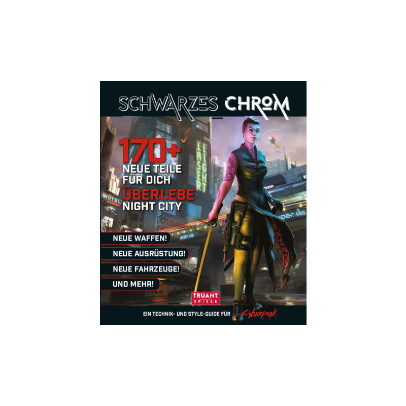 Truant Schwarz Cyberpunk Red: Es Chrom (Erweiterung), Belletristik - Bild 4