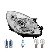 Scheinwerfer Rechts Halogen H4 FüR Renault Twingo II Inklusive Lampen