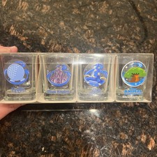 Disney Parks Epcot Figment Spaceship Earth Shot Glass Toothpick Holder