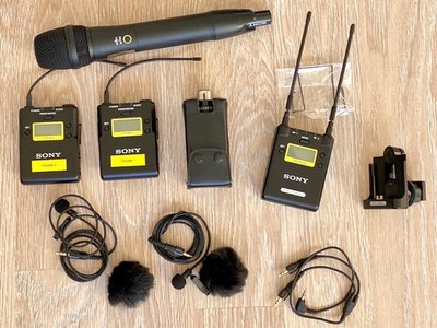 Sony Funkstrecken UWP-D UTX-B03 UWP-P03D + Handsender UTX-M03 + SMAD-P3D
