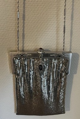 Whiting & Davis USA Mesh Handtasche Vintage