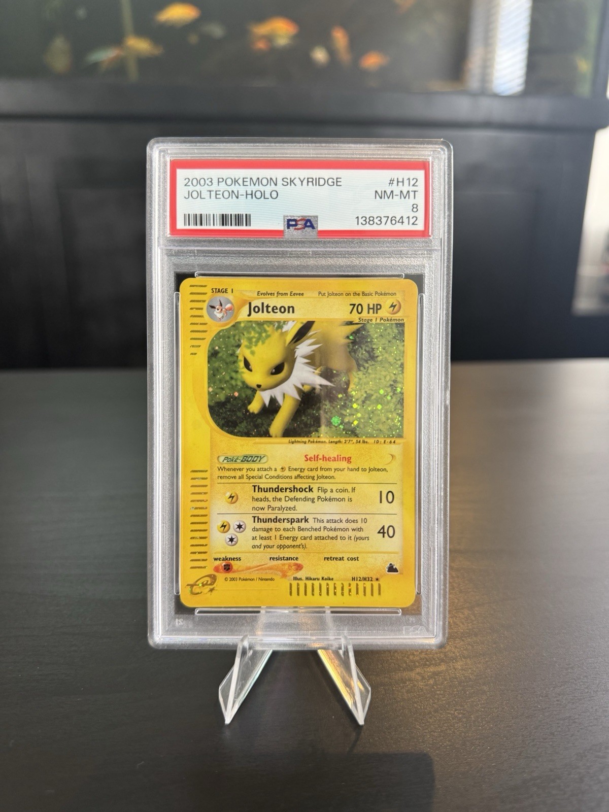 Jolteon 2003 Skyridge #H12 Holo Price Guide - Sports Card Investor