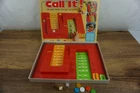 Vintage CALL IT Board Game, Ideal Toy Company 1978 VTG Kids Strategy Dice