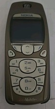 Nokia 3595 Vintage Rare Cell phone grey blue tmobile UNTESTED AS IS