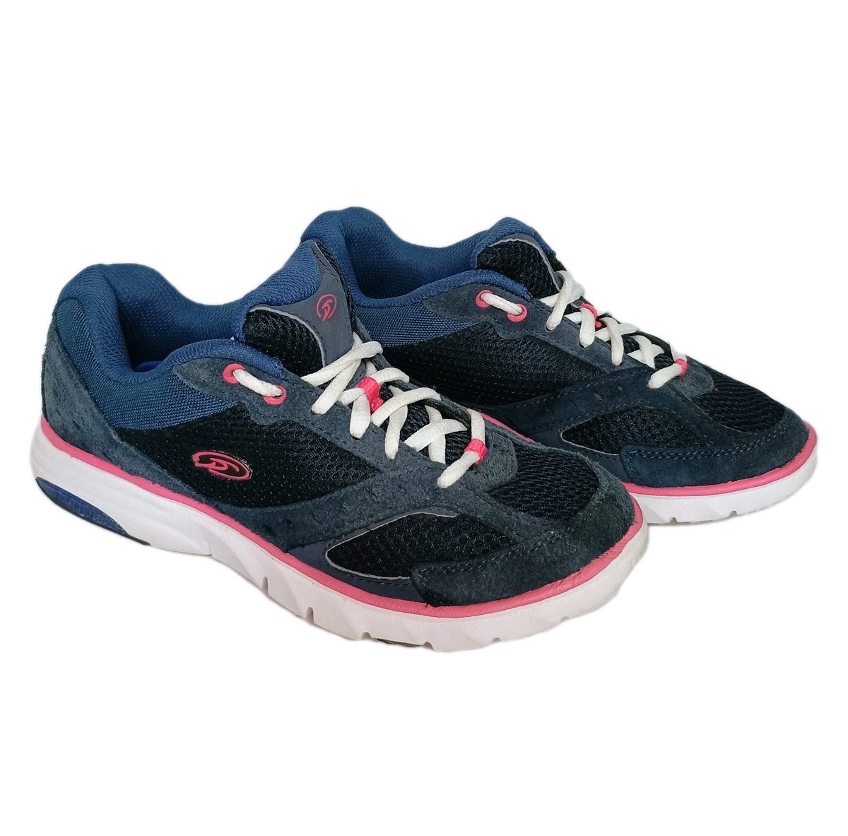 Dr. Scholl\'s‎ Athletic Comfort Walking Shoes Sneakers Grey Navy Mesh Breathable Dr Comfort Sneakers Womens 9 M/W Sandy Therapeutic Diabetic  main image 3