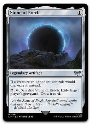 Stone of Erech #251 (NM) Lord of the Rings LTR Magic MTG