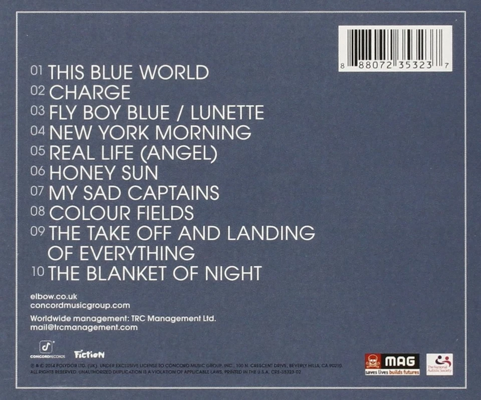 Elbow The Take Off And Landing Of Everything (CD) (US IMPORT) - Bild 2 von 2