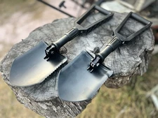 GERBER ENTRENCHING FOLDING SHOVEL SPADE (Lot of 2)