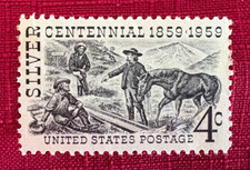 JOHN'S DEALS - US -SC #1130 4c SILVER CENTENNIAL - M/NH - 1959