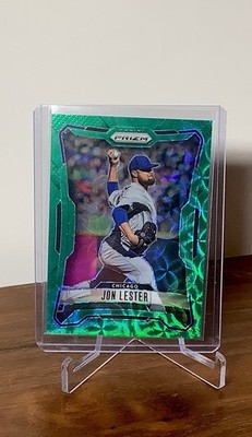 2026 Panini Prizm - Jon Lester #49 Green Scope Prizm /75 