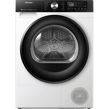 Hisense DH3S902BWCC 3S Series Heat Pump Tumble Dryer 9 kg White A++ Rated