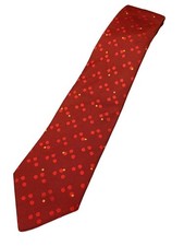 HERMES Silk Tie with Dots for Men