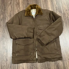 VTG comfy prime goose down insulation jacket Seattle Quilt Full Zip Men’s Size L