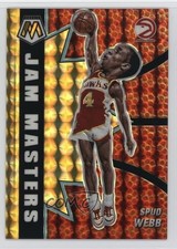 2020-21 Panini Mosaic Jam Masters Reactive Yellow Prizm /99 Spud Webb #16 1oj6