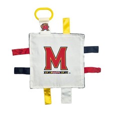 University of Maryland Crinkle Learning Lovey Medium, Red, White, Black
