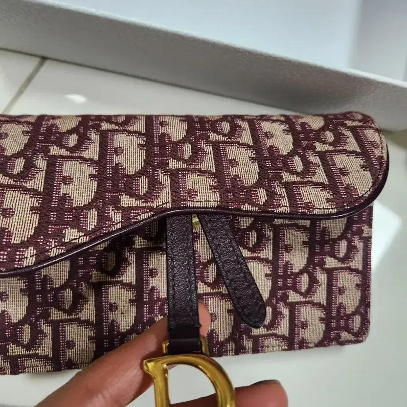 Dior Belt Bag, Authentic Burgundy, Minor Wear thumbnail 8