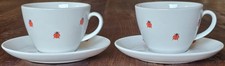 Feinkost Käfer, München,  Kaffeetasse und Untertasse, (2-Sets) Porzellan
