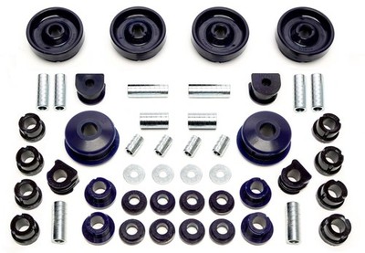 TA TECHNIX PU BUCHSEN SET 48-TLG. VA MIT 19MM STABI+HA-4WD FÜR AUDI A3Q GOLF 4
