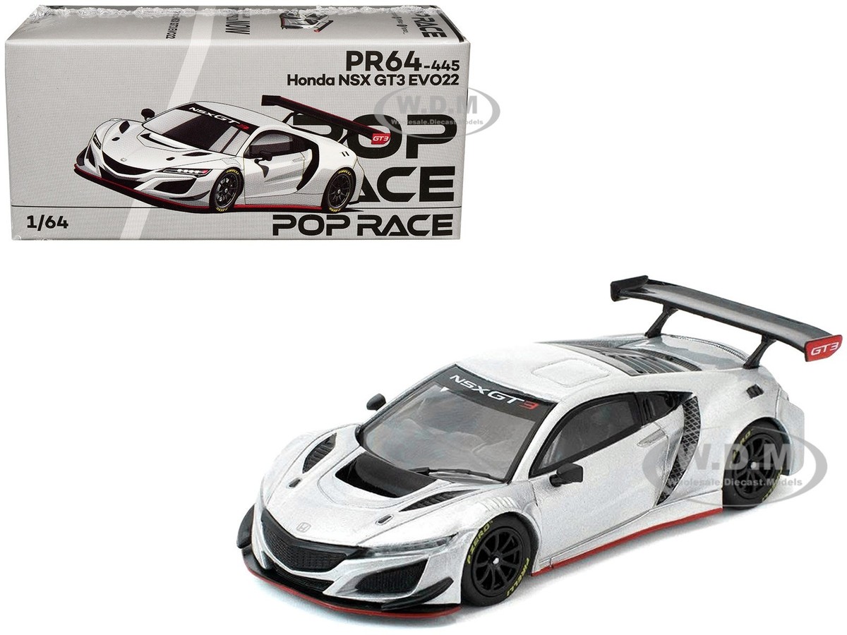 HONDA NSX GT3 EVO22 SILVER 