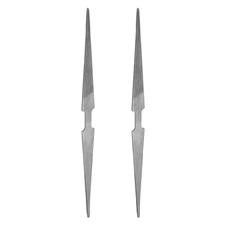 2pcs Tapered Flat Wood Rasp File 13 x 200 mm Multifunctional Hand Files