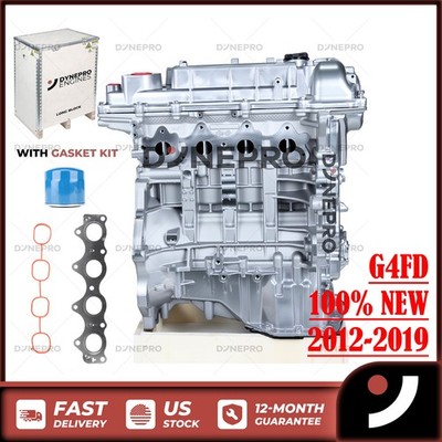 G4FD 1.6L Engine Long Block Motor For 2012-2019 Hyundai Veloster Accent Kia Soul