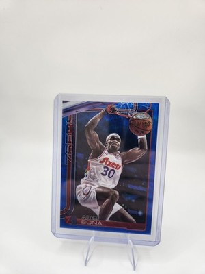 2025-26 Topps Chrome - Adem Bona #183 Blue Wave Refractor /150