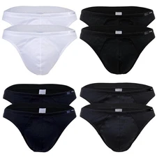 Hom Men's Comfort Micro Brief 2-Pack - Slip, Underwear, Cotton, Simple...