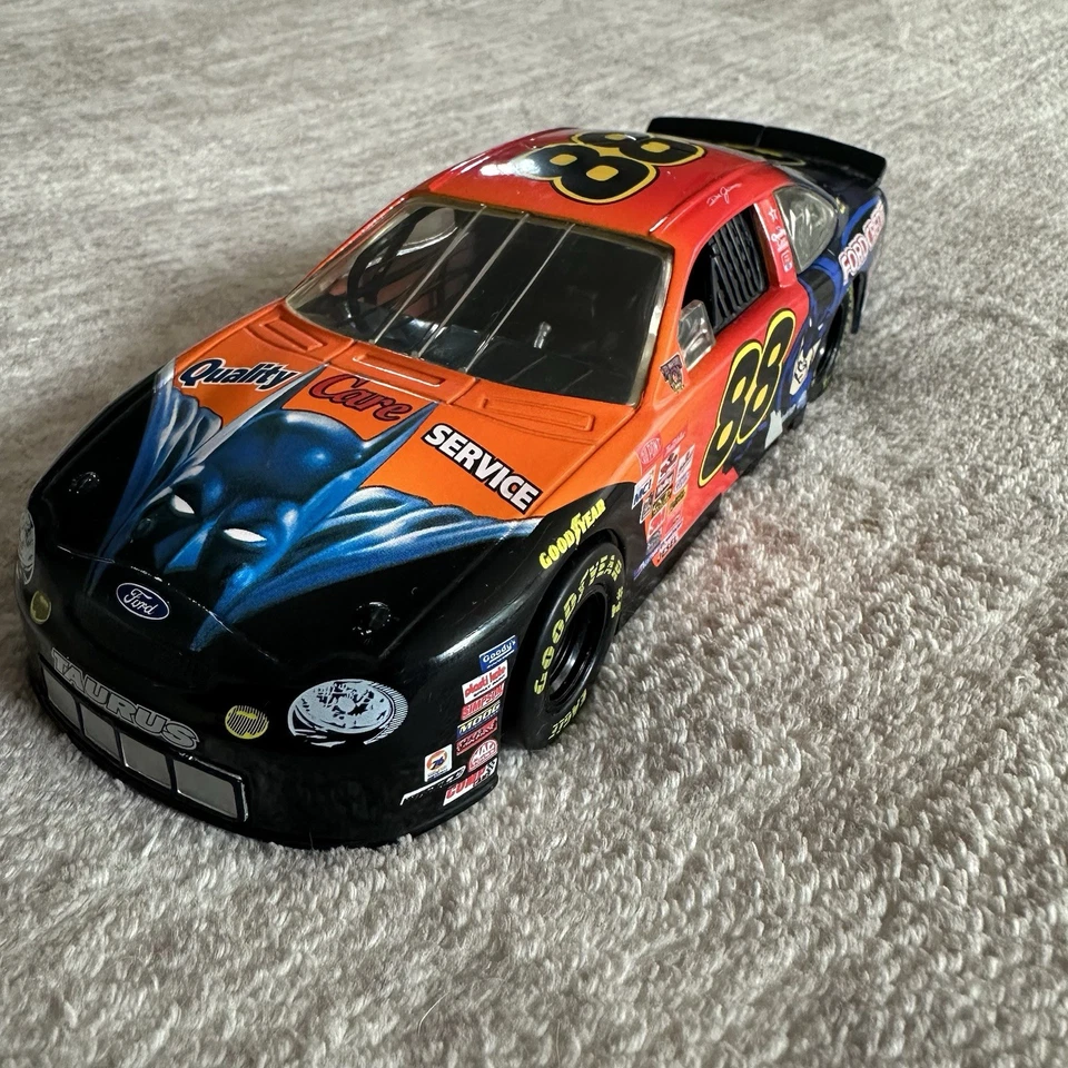 Dale Jarrett 88 Quality Care BATMAN 1998 Ford Nascar Diecast Car Revall 1:24 - Image 2 of 4
