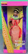 Kenyan Barbie Special Edition, Dolls of the World Collection 1993 Mattel New