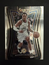 2024-25 Panini Select - Mezzanine Bennedict Mathurin #343 Silver Prizm