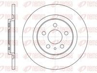 2X Bremsscheibe Remsa 6736.00 FüR Ulysse Lancia Peugeot Phedra Fiat CitroËN JTD