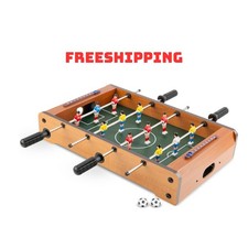Mini Foosball Table Toy Soccer Game Compact Game Set W/ Balls Score Keeper New