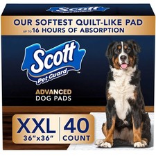 Pet Guard Advanced Dog Pads Dog Training Pee Pads Large Extra Large Dogs Up to