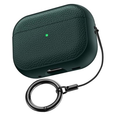 Weiß Schwarz Leder Textur Hülle für Apple AirPods 1 2 3 4 Pro 2 3 Cover UK
