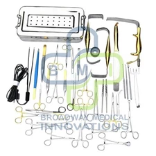 Breast Reduction and Augmentation Set Tebbetts Breast Surgery Instruments Set