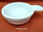 CorningWare Grab It White Casserole Dish 15oz P-150-B & Vent Lid Set Vintage