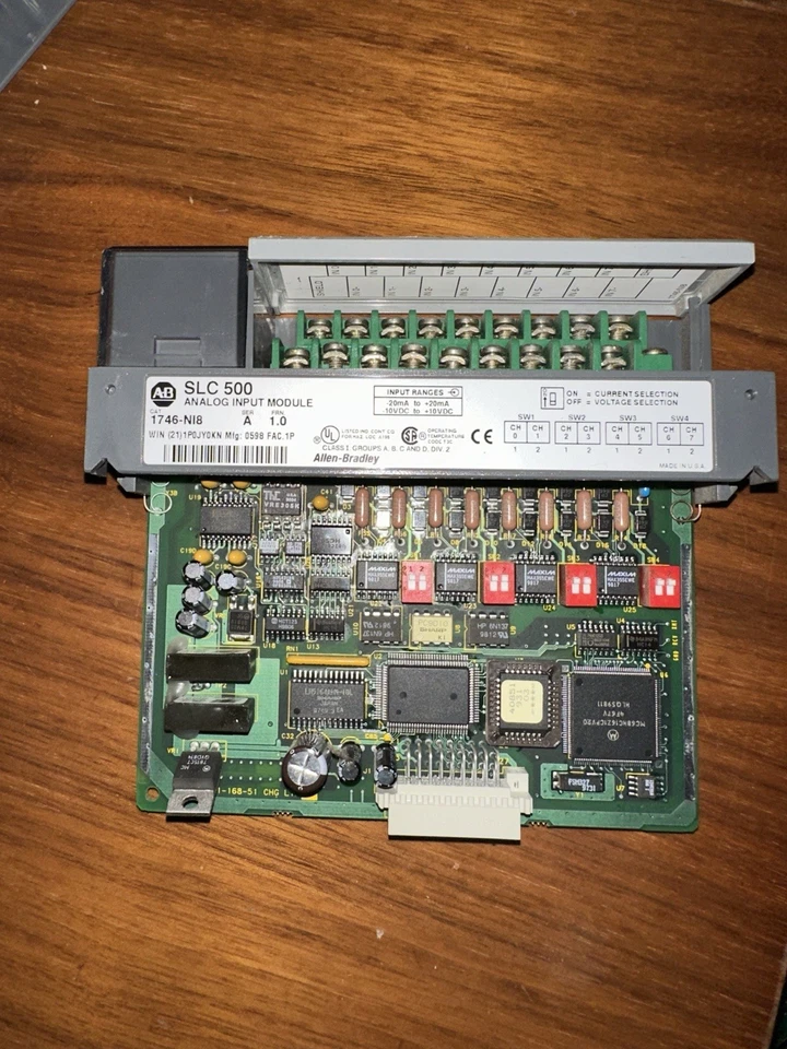Carte SLC 500 ANALOGIQUE INPUT MODULE 1746-NIB - Photo 2/2