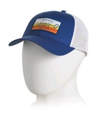 Johnnie-O Blue Since Sunrise Trucker Adjustable Snapback Hat Cap