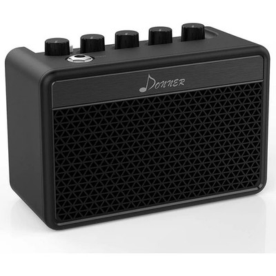 Donner DA-10 Electric Guitar Amplifier 5W Practice Combo Amp With 3.5mm Port