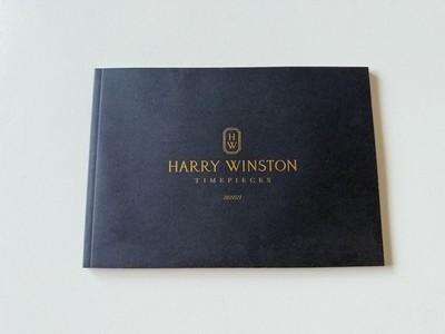 Harry Winston Timepieces 2020 2021 Uhr Uhren Katalog Broschüre Englisch