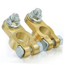 1 Pair Battery Terminal Connector, Heavy Duty Cable End Connector B02
