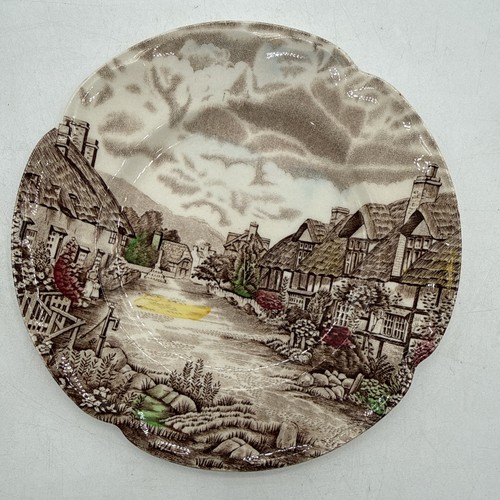 4 Johnson Bros OLDE ENGLISH COUNTRYSIDE 6 1/4” BREAD PLATES - Picture 11 of 12