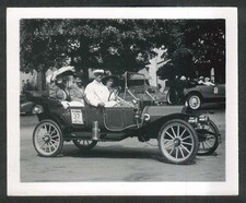 1912 Hupmobile at 1951 Glidden Tour 4x5 photo...