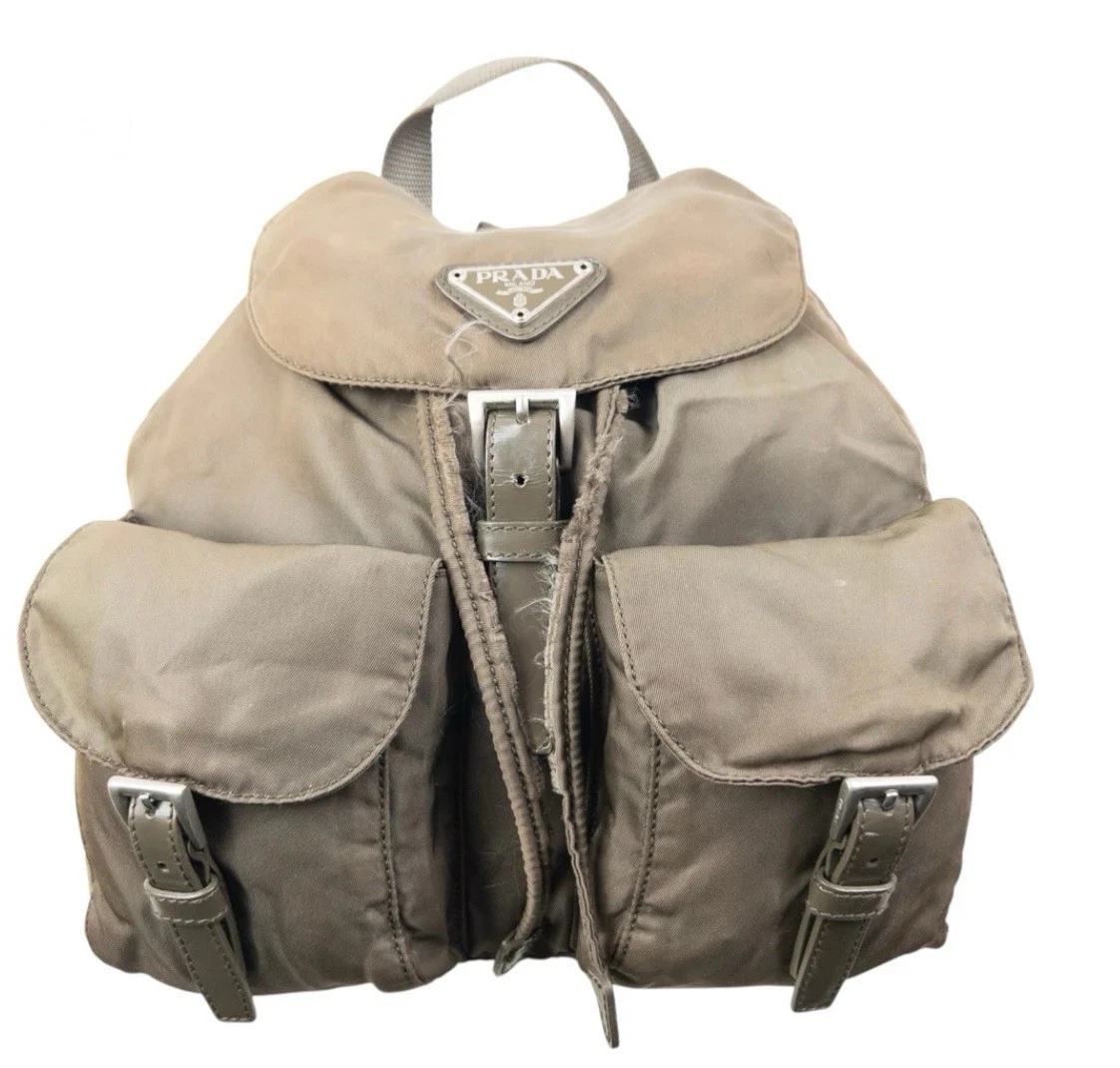 PRADA Nylon Exterior Backpack Bags & Handbags for Women for sale