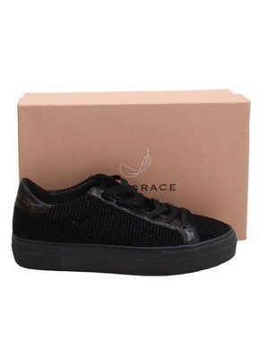 Air & Grace Damen Sneaker EU40 in Schwarz