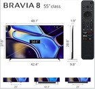 Sony BRAVIA XR8B 55 Class OLED 4K HDR Smart Google TV