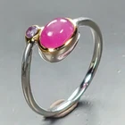 New Arrived Ruby Ring 925 Sterling Silver Size 7 /R465427